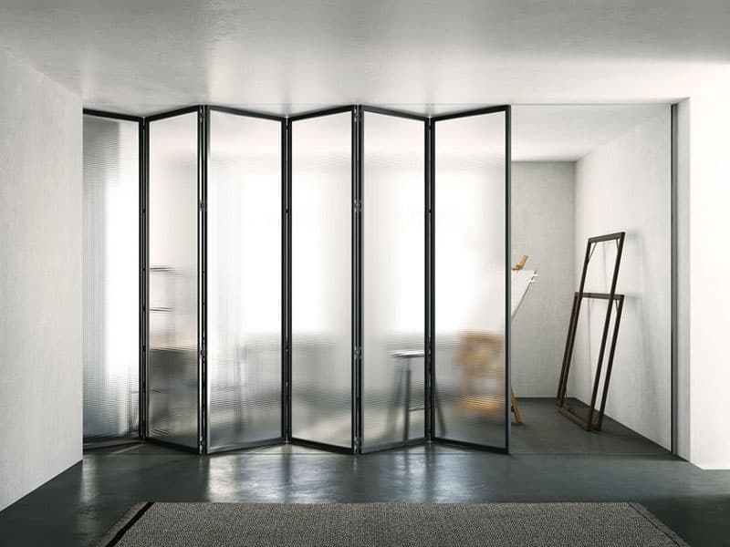 Folding Glass Partitions