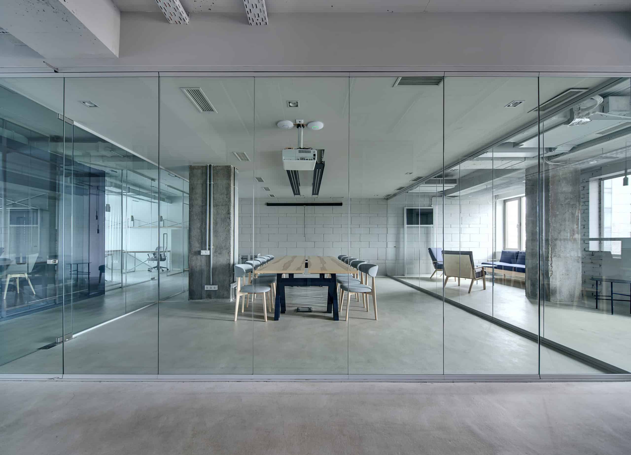 frameless glass