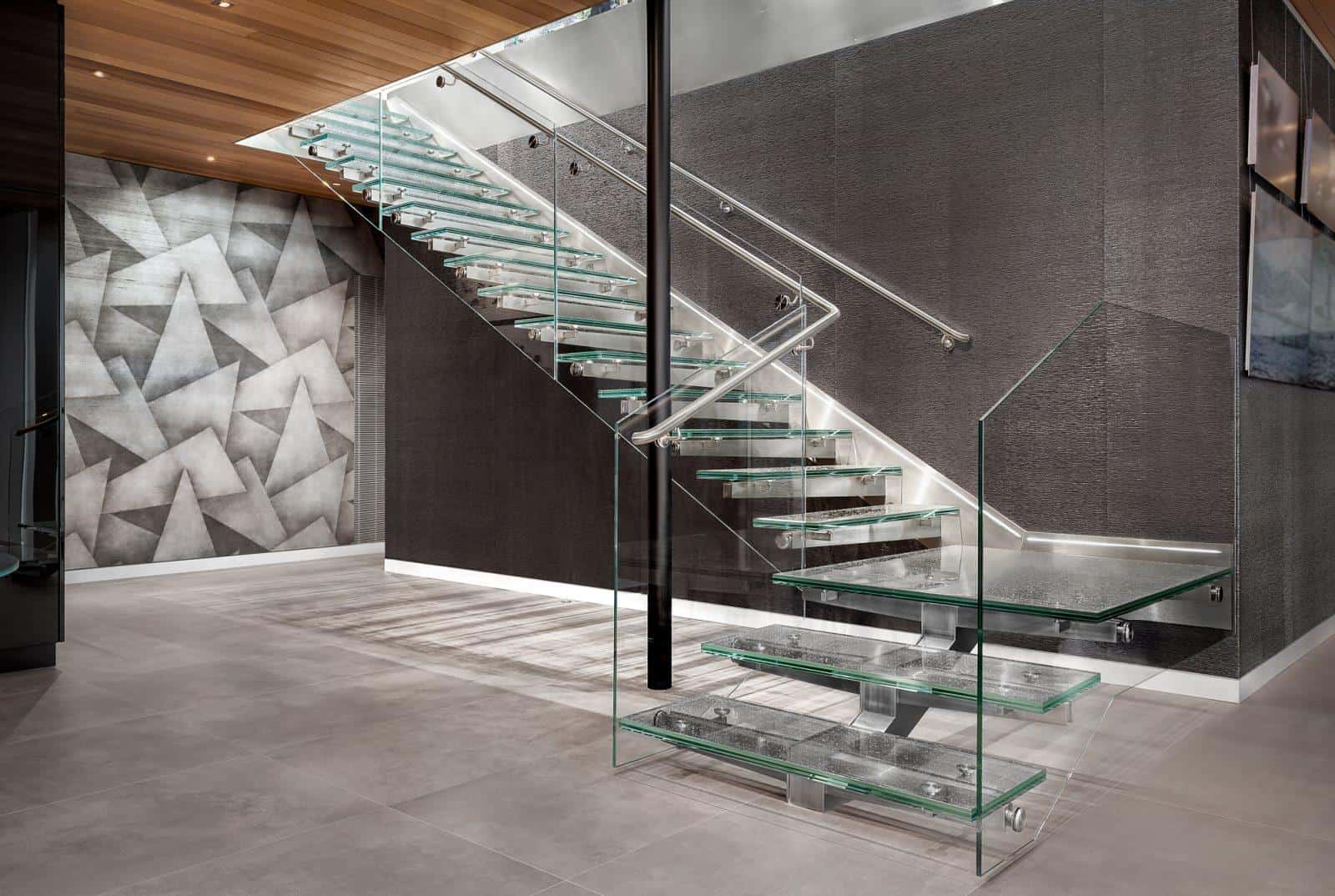 Glass stairs in Chennai