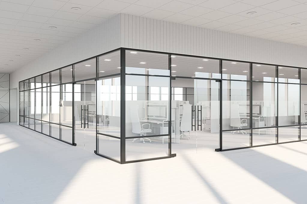 Maintenance Required for Glass Partitions