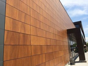 High-Pressure laminated cladding